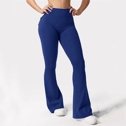 Wide Leg High Stretch Yoga Leggings