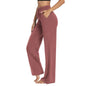 Wide Leg Yoga Pants with Pockets
