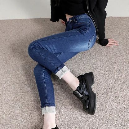 Women Thermal Skinny Jeans