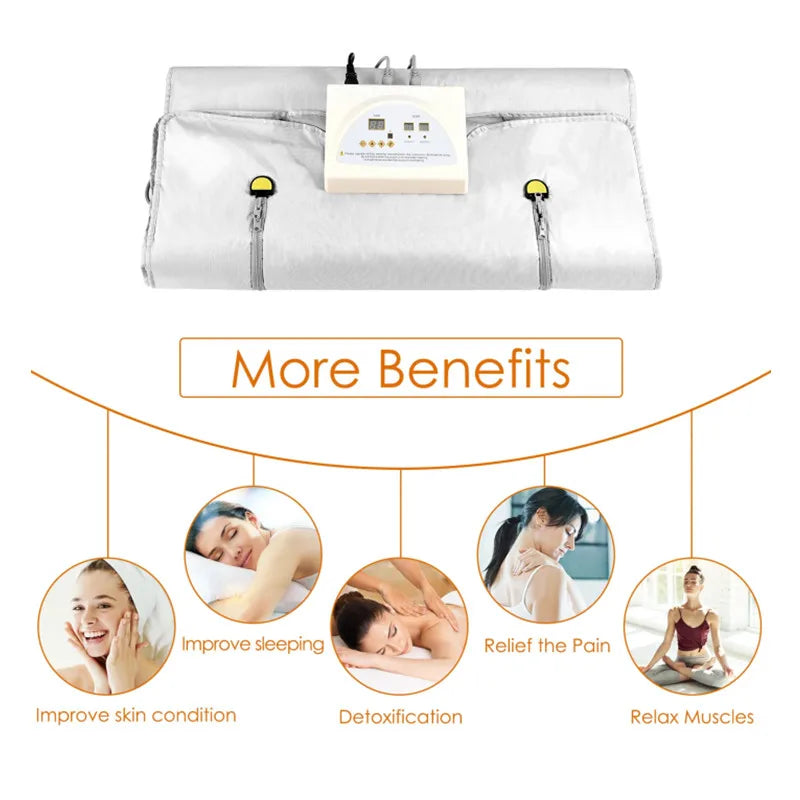Sauna Blanket with Hand Sleeve Design