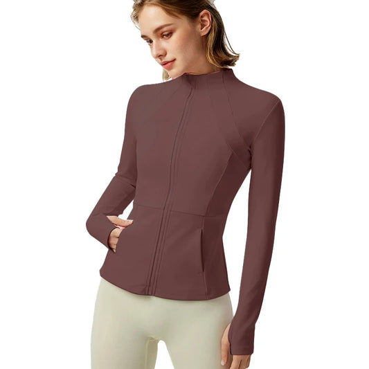 Lightweight Women's Athletic Yoga Jacket