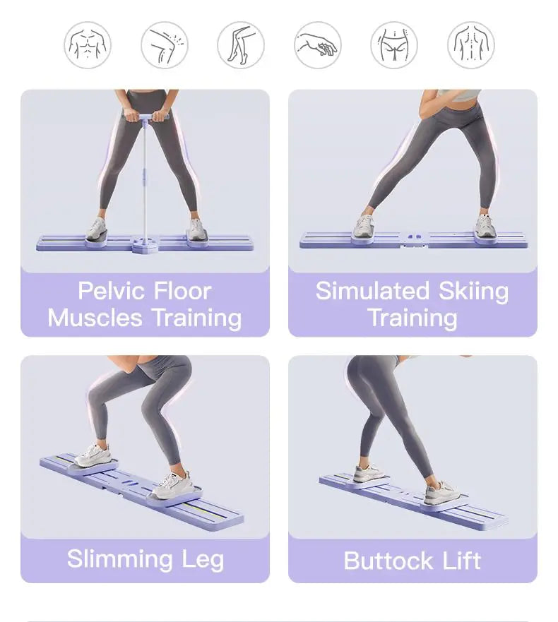 "Foldable 3-in-1 Ski Trainer
