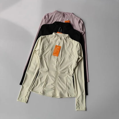 Women Sports Jacket Zip
