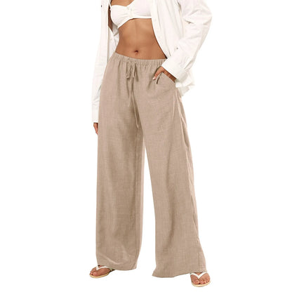 Casual Wide Leg Trousers