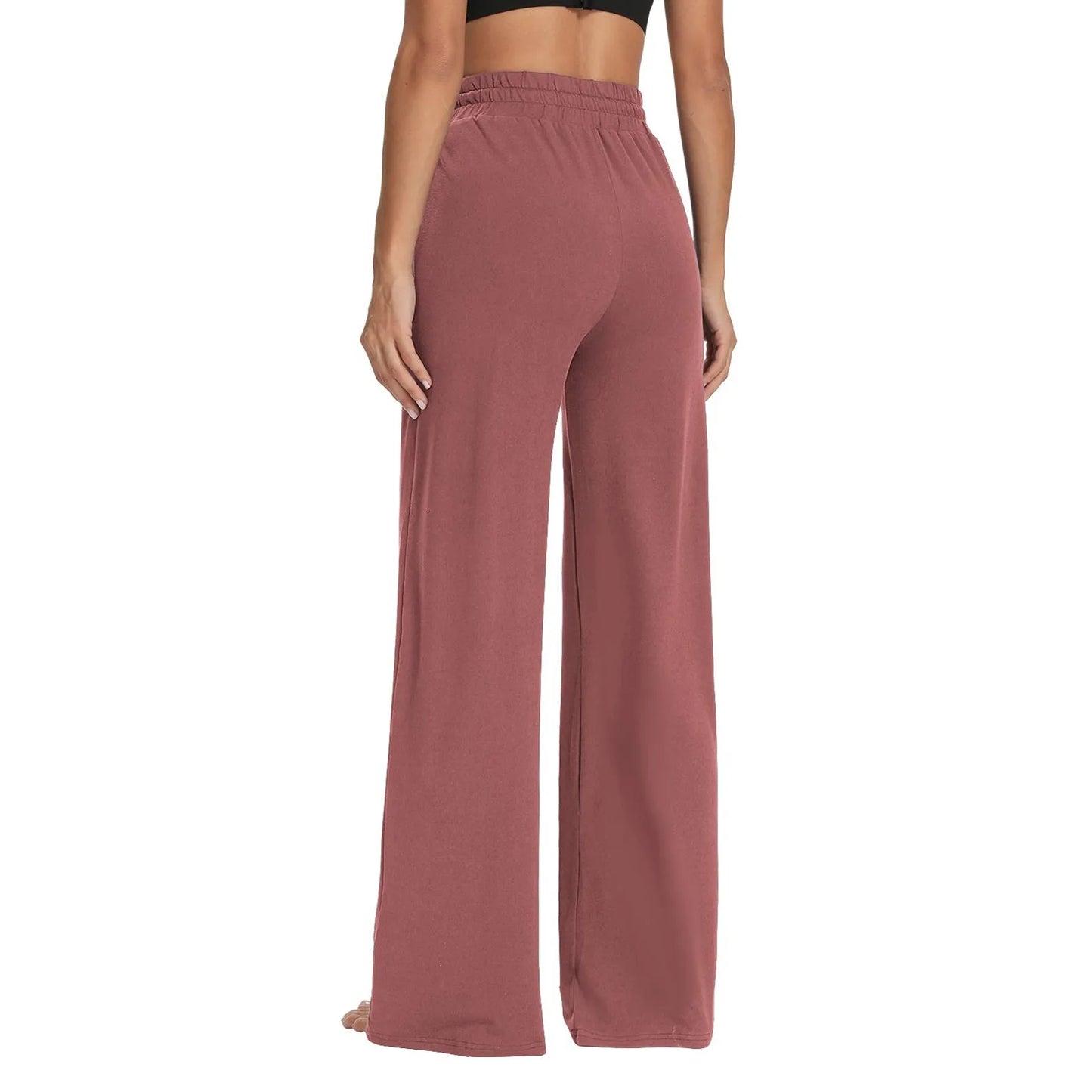 Wide Leg Yoga Pants with Pockets