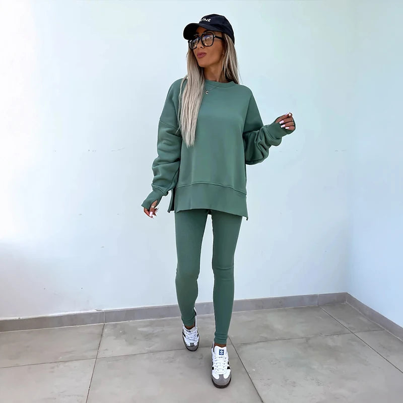 Women's Spring and Autumn Sports Hoodie