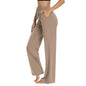 Wide Leg Yoga Pants with Pockets