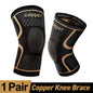 2-Pack Copper Ion Sports Knee Pads