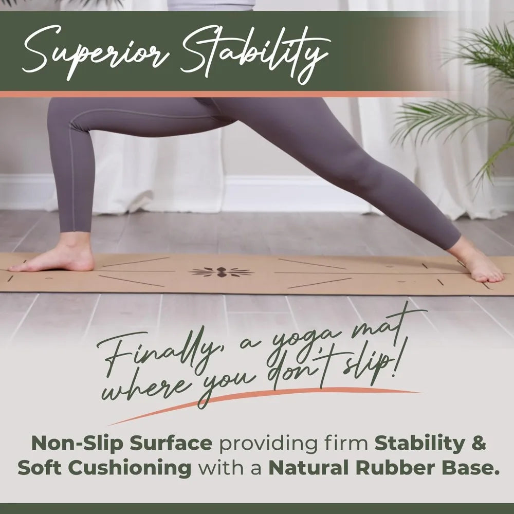 Premium Cork All-in-One Yoga Kit