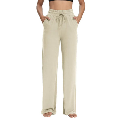 Wide Leg Yoga Pants with Pockets