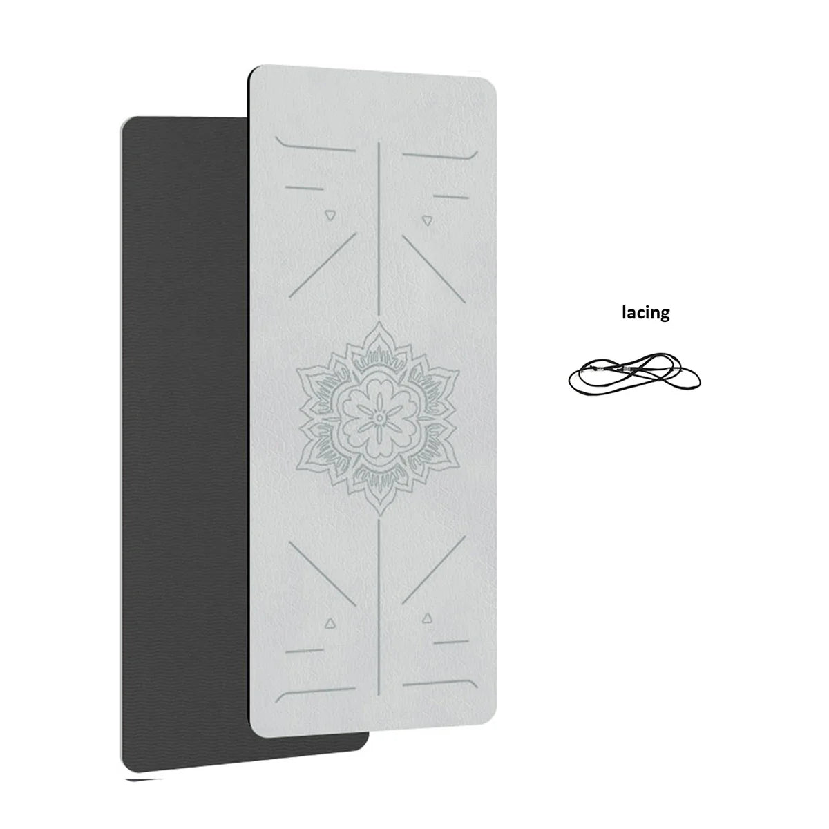 TPE Yoga mat with guide lines