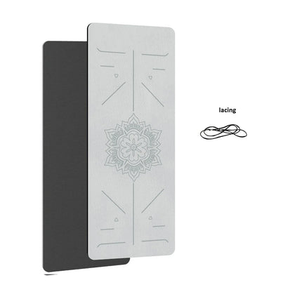TPE Yoga mat with guide lines