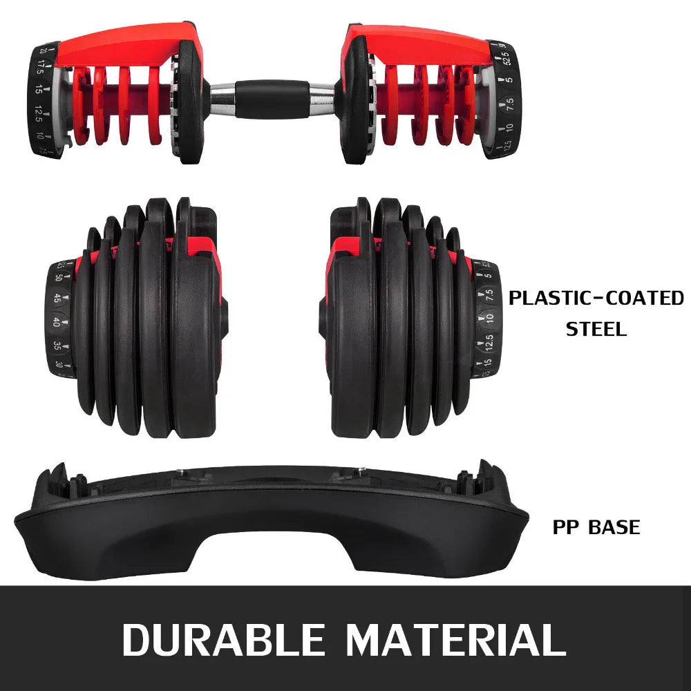 Adjustable Dumbbell 24/40 KG 52.5/90 LBS