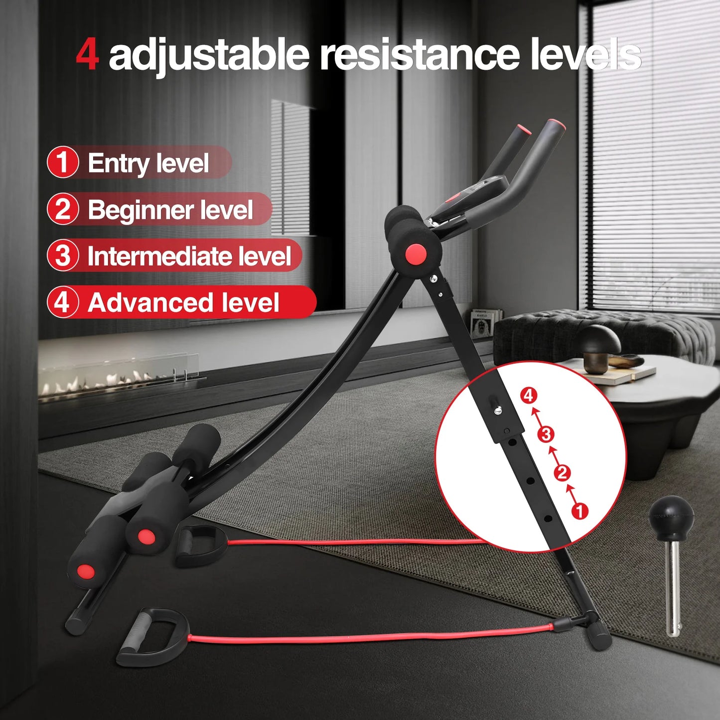 Foldable Ab Machine