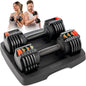 Adjustable Dumbbells Set -15lb 25lb 43lb