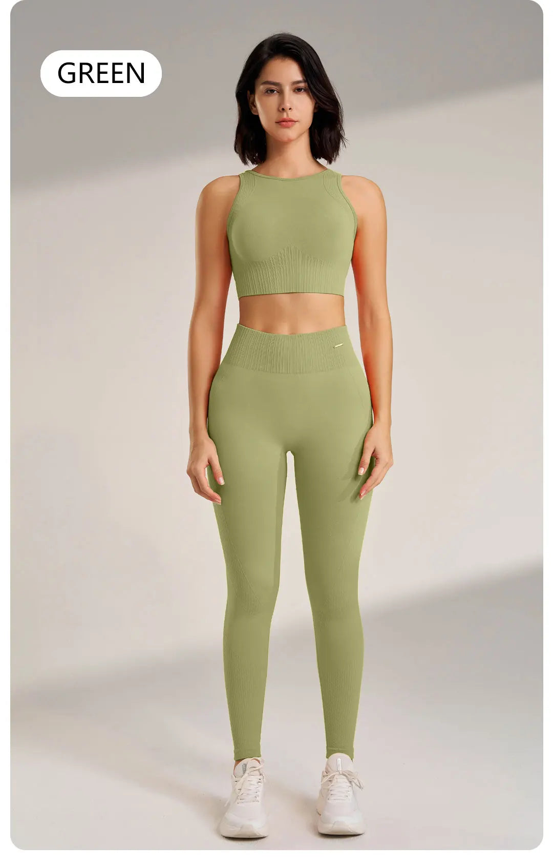 High Waisted Leggings and Top