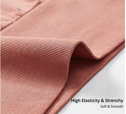 High-waist tummy control bike shorts