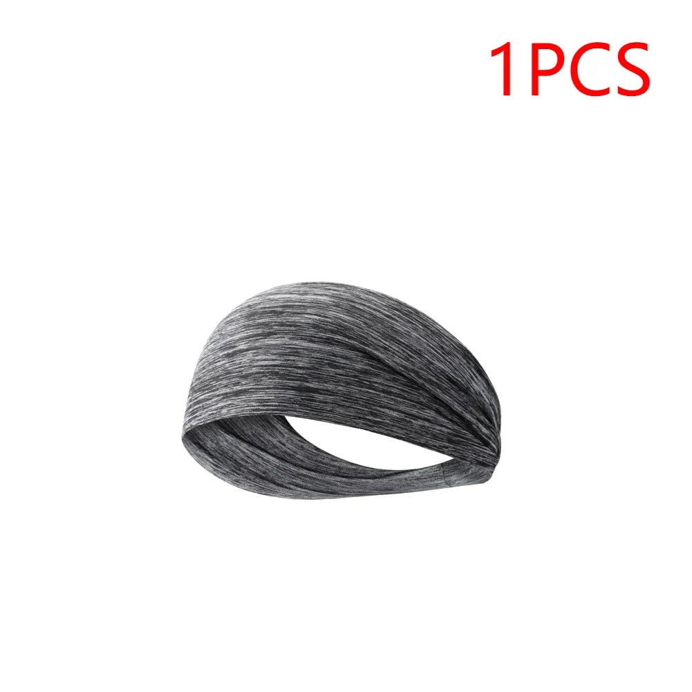 Elastic Sports Sweat Absorption Headbands
