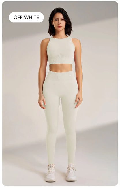 High Waisted Leggings and Top