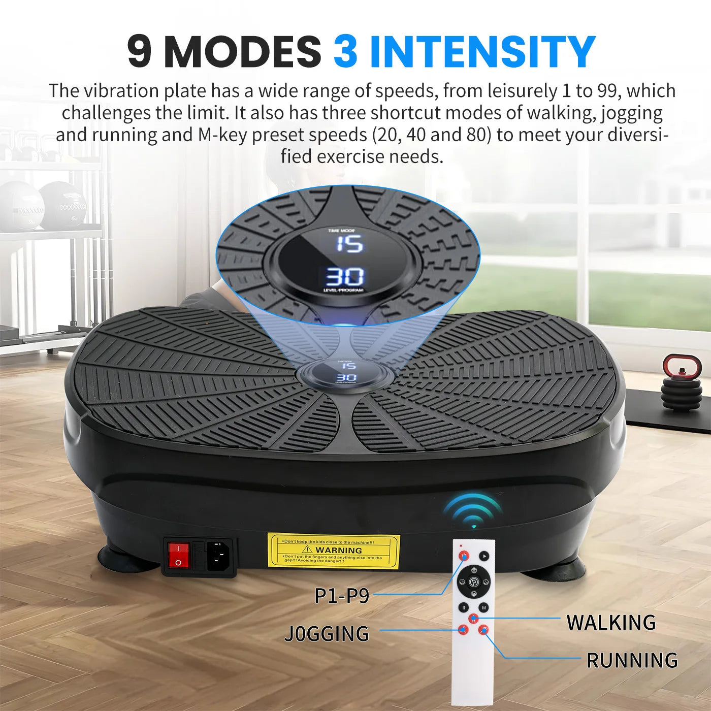Vibration Plate Exercise Machine