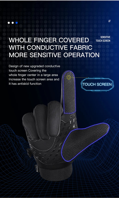cold weather, windproof, waterproof gloves