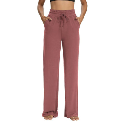 Wide Leg Yoga Pants with Pockets