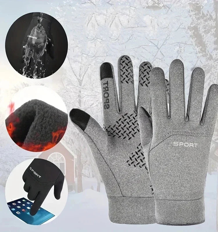 Winter Women's Sports Windproof Gloves