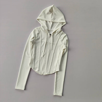 Women Hooded  Running Jackets