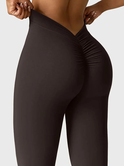 Sexy V Waist Push up Leggings