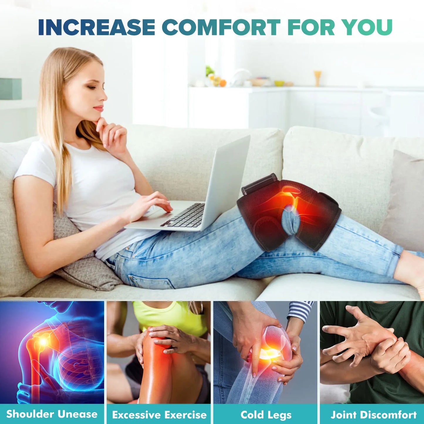 Knee Heating Massager
