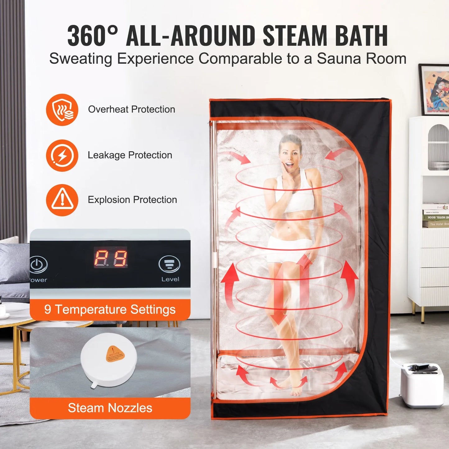 Portable Steam Sauna Tent