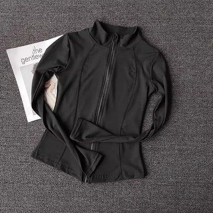 Women's Slim Fit Long Sleeve Sports Jacket