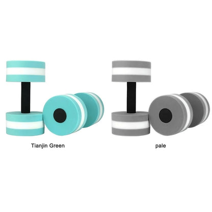2x Water Aerobics Dumbbell Aquatic Barbell