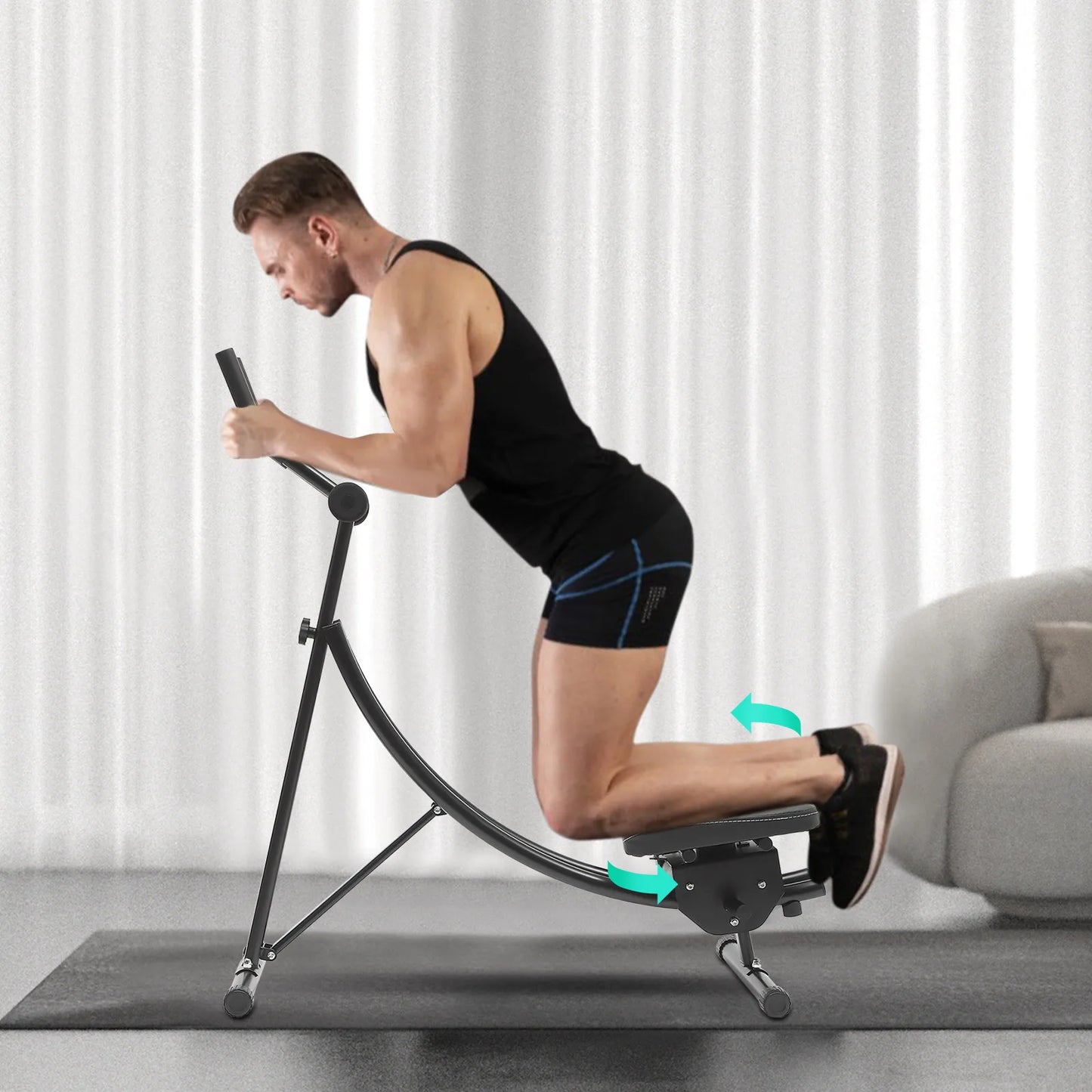 Foldable Abdominal Exercise Equipment