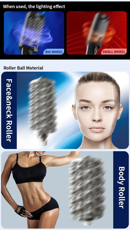 professional 360 degree rolling cellulite massage