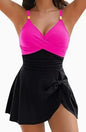 Women Swimdress Tummy Control  One Piece