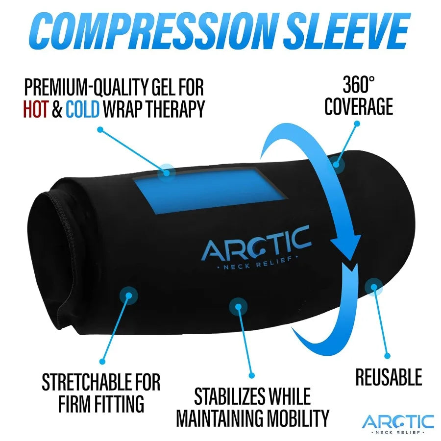 Two Pack - Cold Therapy Compression Ice Sleeve