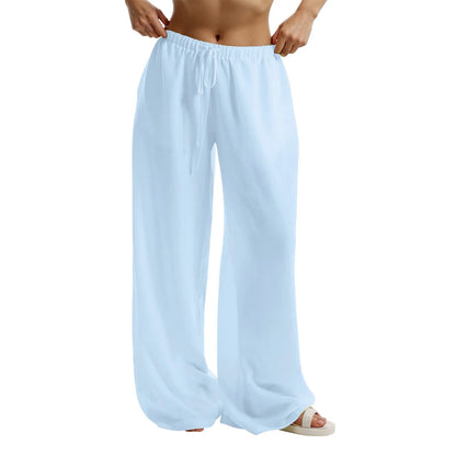 Casual Wide Leg Trousers