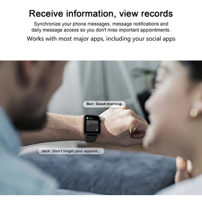 Waterproof Smart Watch/ Heart Rate Monitor for Android
