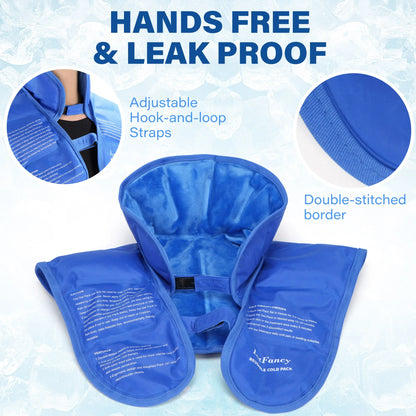 Reusable Cold Neck Wrap for Pain Relief