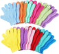 24 Pieces Exfoliating Bath Gloves