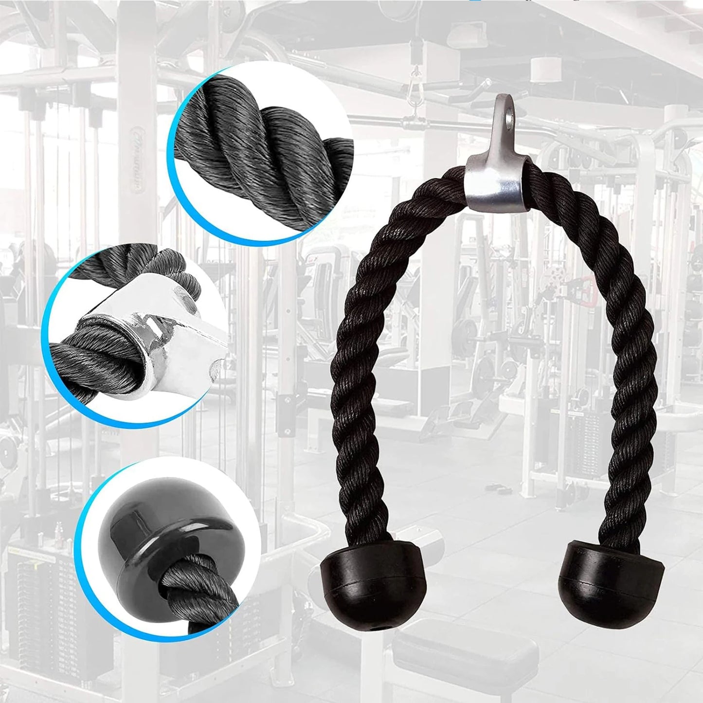 Wall Mounted Fitness Cable Pulley System
