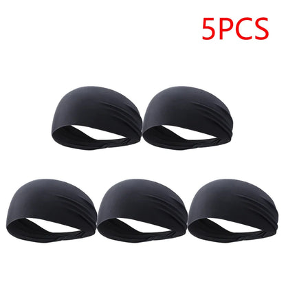 Elastic Sports Sweat Absorption Headbands