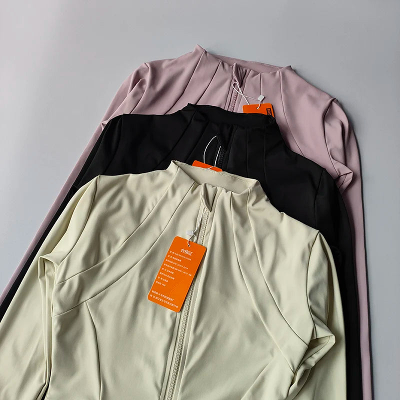Women Sports Jacket Zip