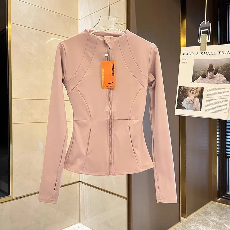 Women Sports Jacket Zip