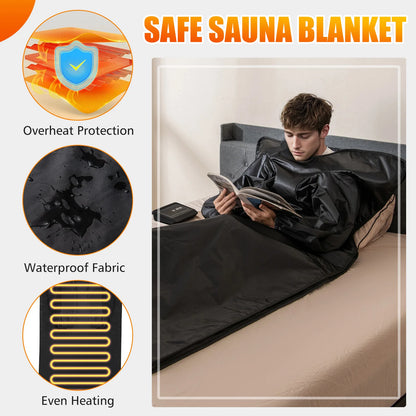 Infrared Sauna Blanket w/ Sleeves