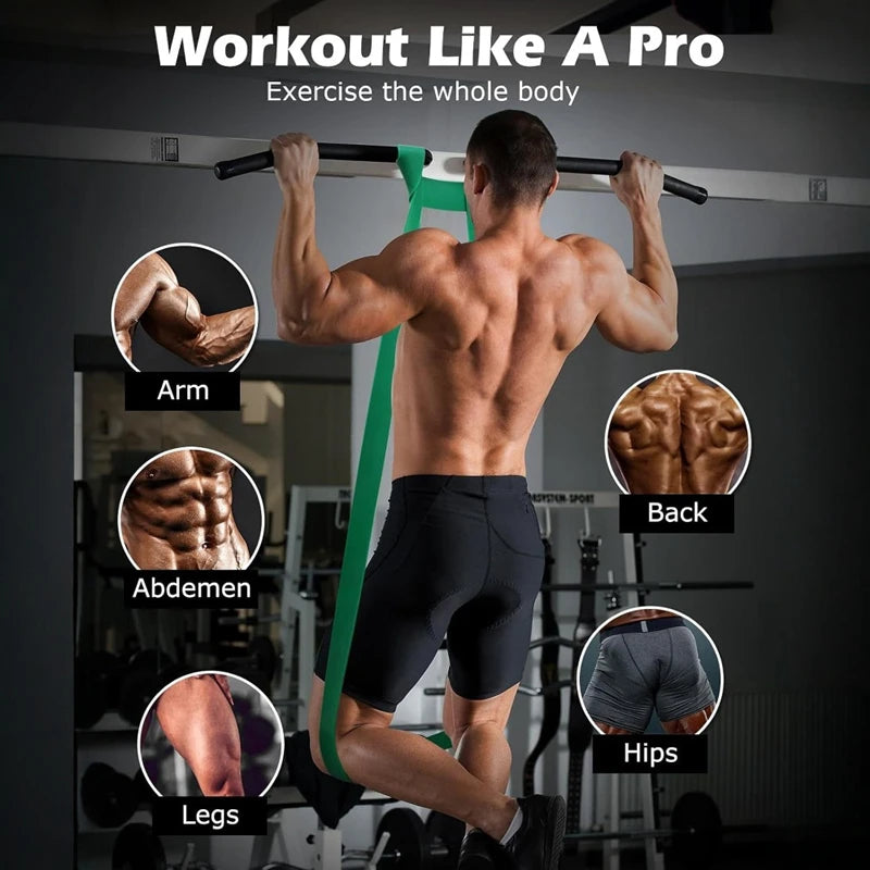 5~230lbs Fitness Resistance Band Boxing Agility Training