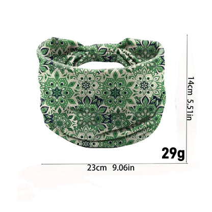 Sweat Absorbent Breathable Female Wide Edge Headwear