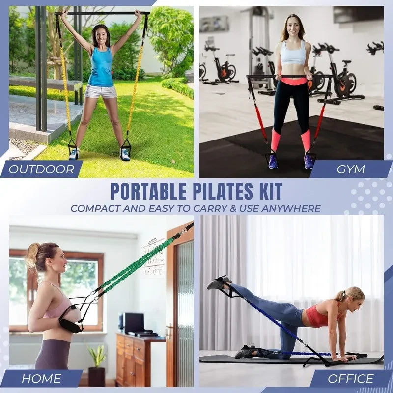 Pilates Bar Kit with Resistance Bands