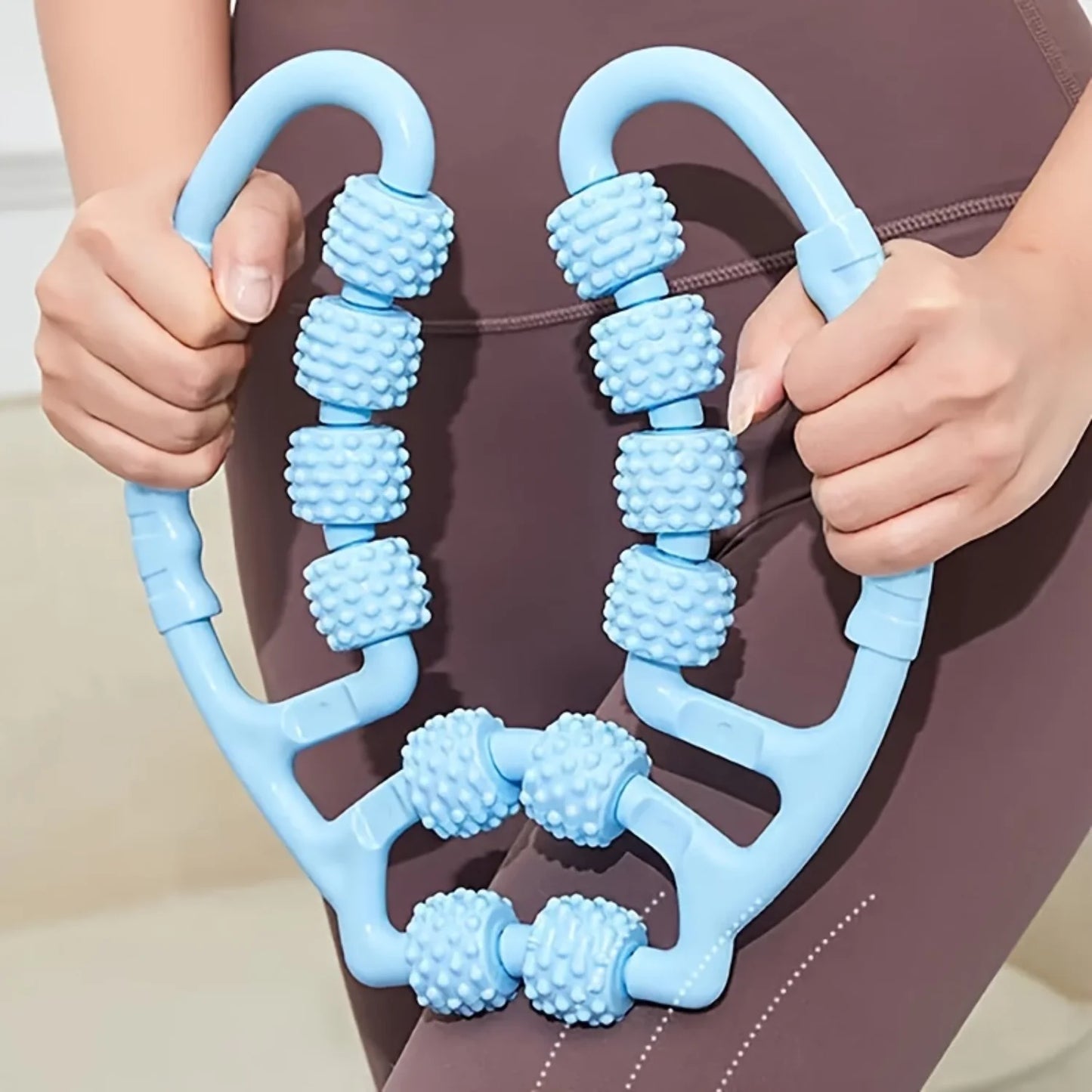 12-Wheel Fitness Massage Roller